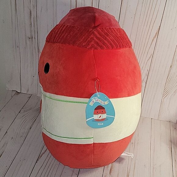 Squishmallows 16 inch Illia Hot Sauce Pepper NWT - Picture 3 of 7